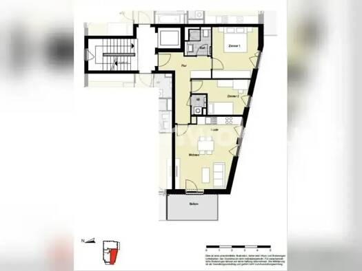 Wohnung zur Miete Tauschwohnung 1.085 € 3 Zimmer 71,4 m² 2. Geschoss Neuengamme Hamburg 21029