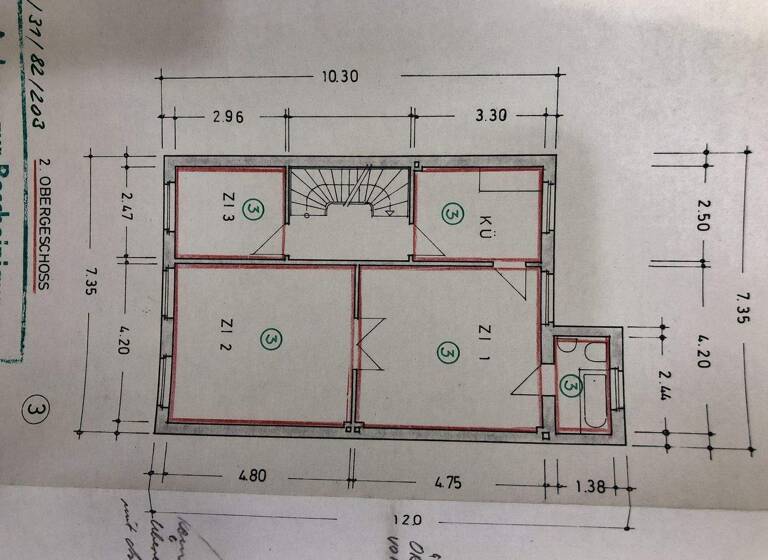 Wohnung zum Kauf 299.000 € 2,5 Zimmer 59 m² 2. Geschoss Altona-Altstadt Hamburg 22767