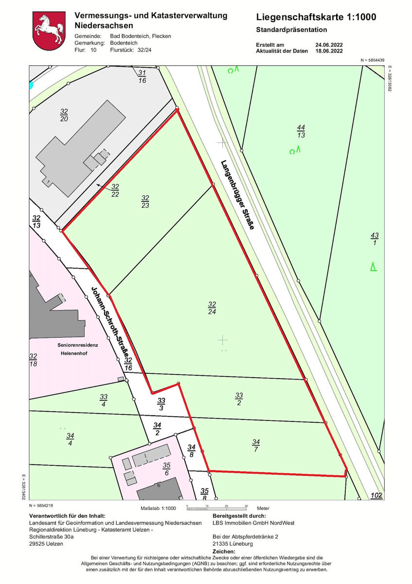 Grundstück zum Kauf 900.000 € 9.000 m²<br/>Grundstück Stadensen Bad Bodenteich 29389