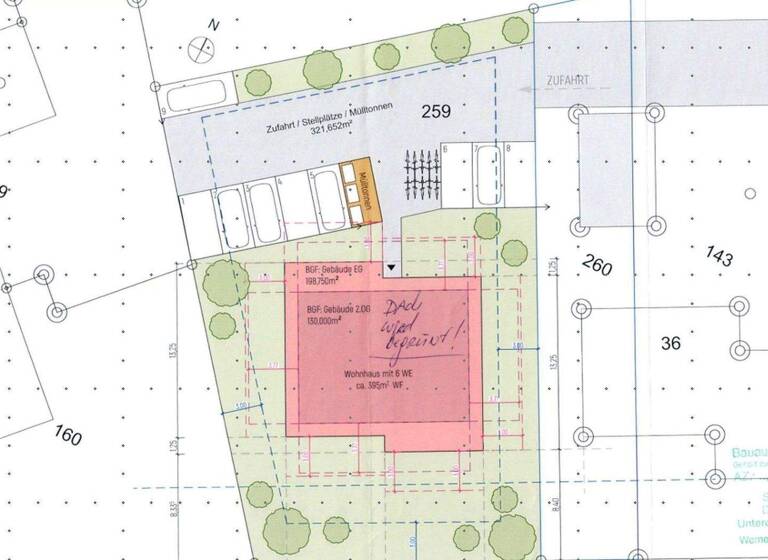 Grundstück zum Kauf provisionsfrei 350.047 € 1.003 m² Grundstück Freiherr-vom-Stein-Straße Werne 59368