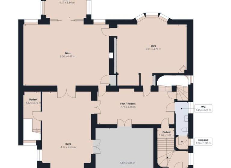 Bürofläche zum Kauf 818,3 m² Bürofläche St. Gertrud Lübeck 23568