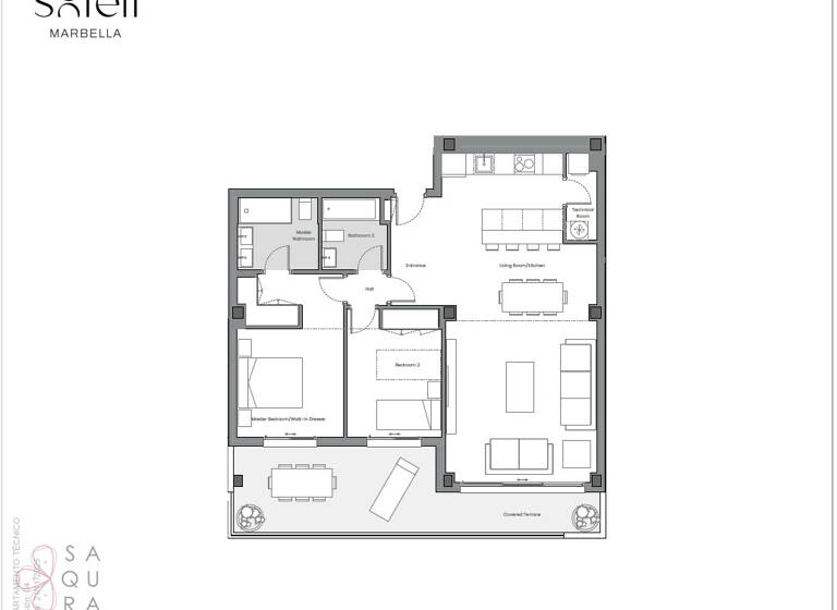 Wohnung zum Kauf - Erstbezug provisionsfrei 530.000 € 3 Zimmer 98,5 m² EG Marbella 29670