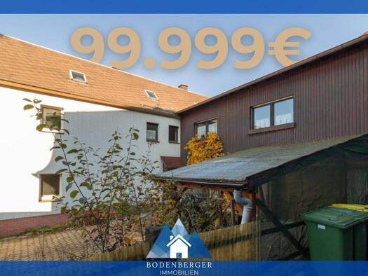Reihenmittelhaus zum Kauf 99.999 € 8 Zimmer 220 m² 315 m² Grundstück Höchstädt Höchstädt im Fichtelgebirge 95186