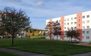 Wohnung zur Miete - Erstbezug 415 € 3 Zimmer 63 m² 4. Geschoss Am Hirschberg 10 Grimma Grimma 04668