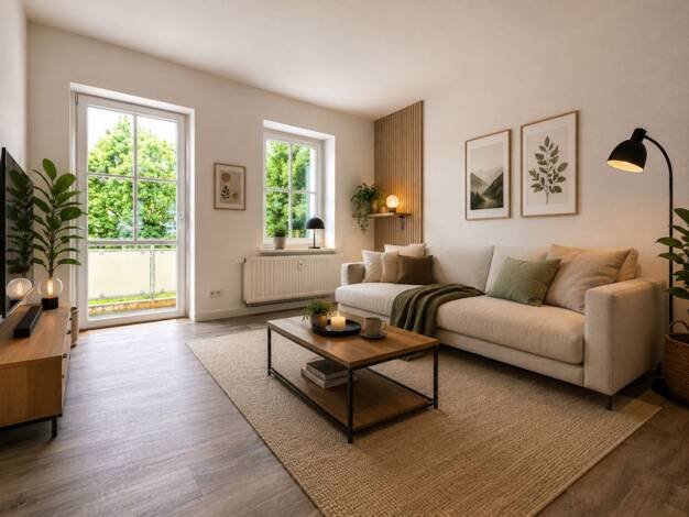 Wohnung zur Miete 263 € 2 Zimmer 48,3 m² EG frei ab sofort August-Bebel-Straße 6 Stadtmitte Plauen 08525