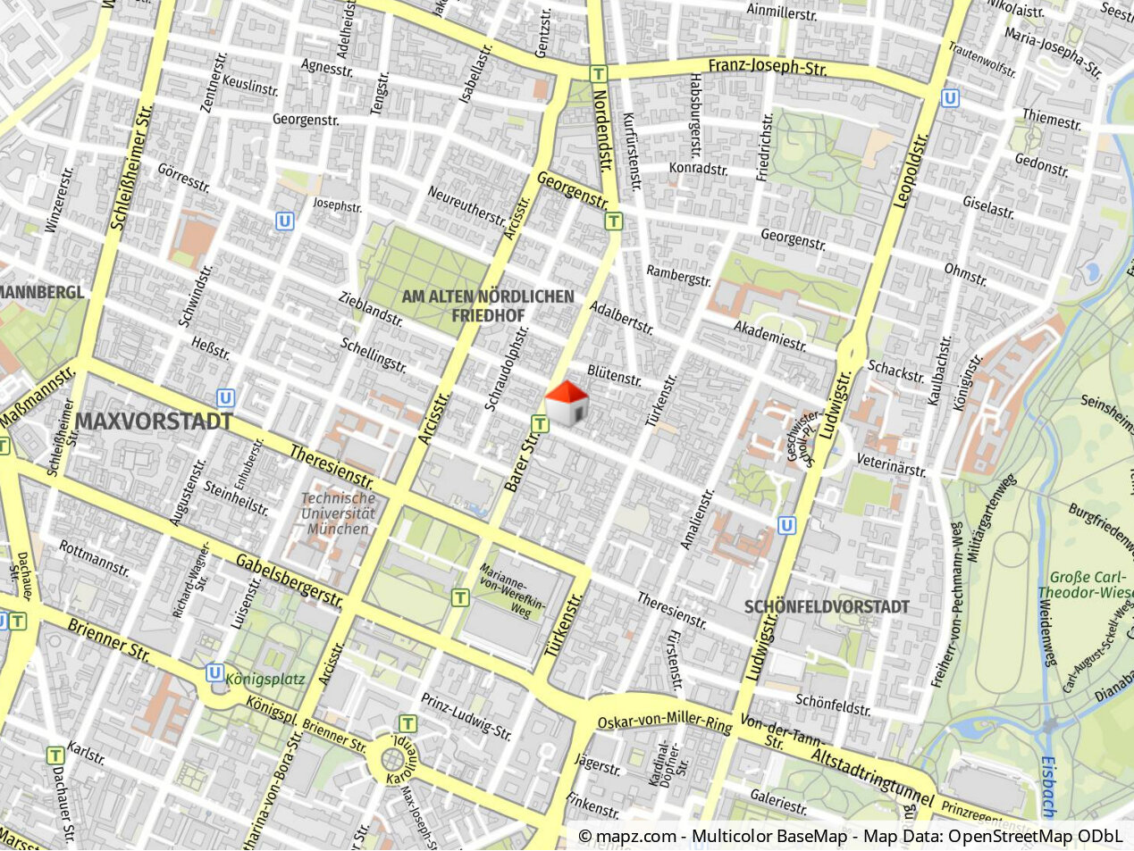 Laden zur Miete 1.250 € 25 m²<br/>Verkaufsfläche Schellingstraße 48 Universität München 80799