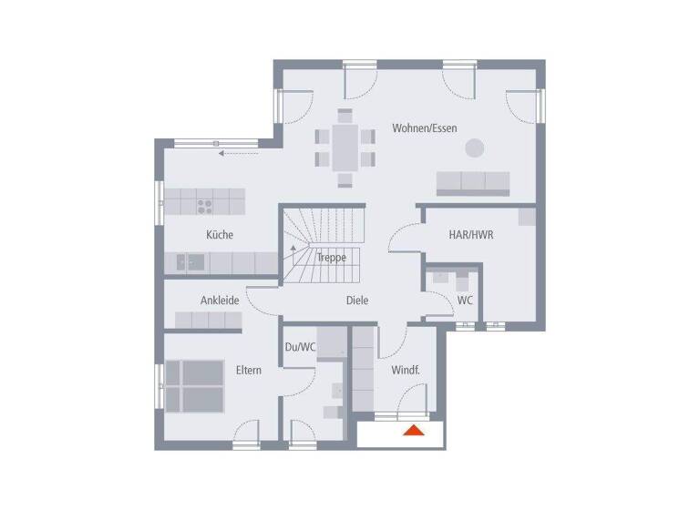 Haus zum Kauf 1.050.000 € 5 Zimmer 150 m² 670 m² Grundstück Bramfeld Hamburg 22175