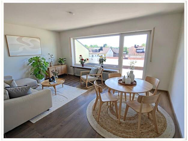 Terrassenwohnung zum Kauf 365.000 € 2,5 Zimmer 60 m² Dachgeschoss, 3. Geschoss frei ab sofort Geiselbullach Olching 82140