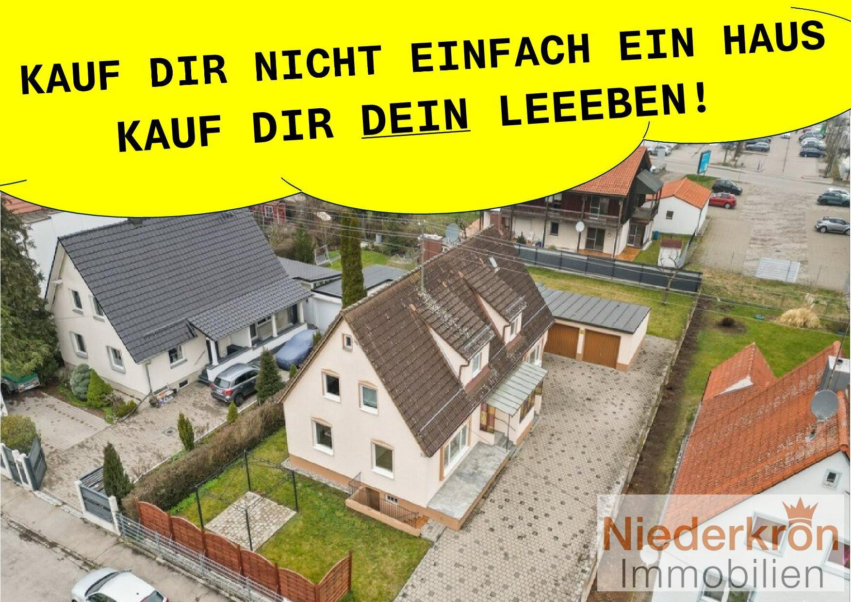 Mehrfamilienhaus zum Kauf 795.000 € 10 Zimmer 170 m²<br/>Wohnfläche 845 m²<br/>Grundstück ab sofort<br/>Verfügbarkeit Königsbrunn 86343