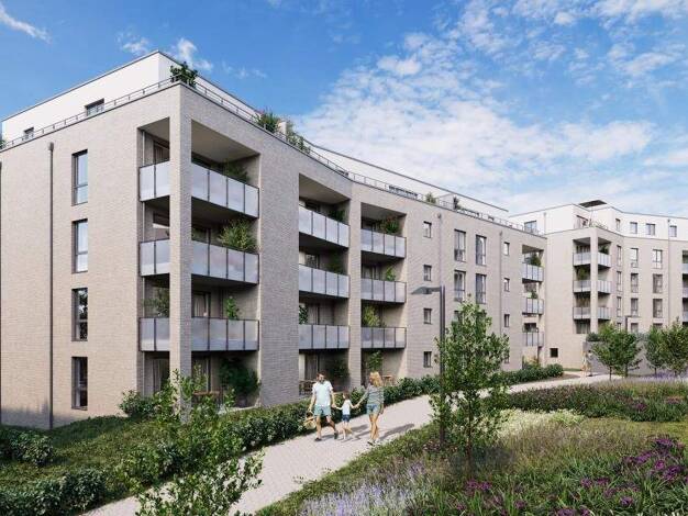 Wohnung zur Miete - Erstbezug 1.331 € 3 Zimmer 91,1 m² 2. Geschoss frei ab 01.04.2026 Paffrather Straße 67 Gladbach Bergisch Gladbach 51465