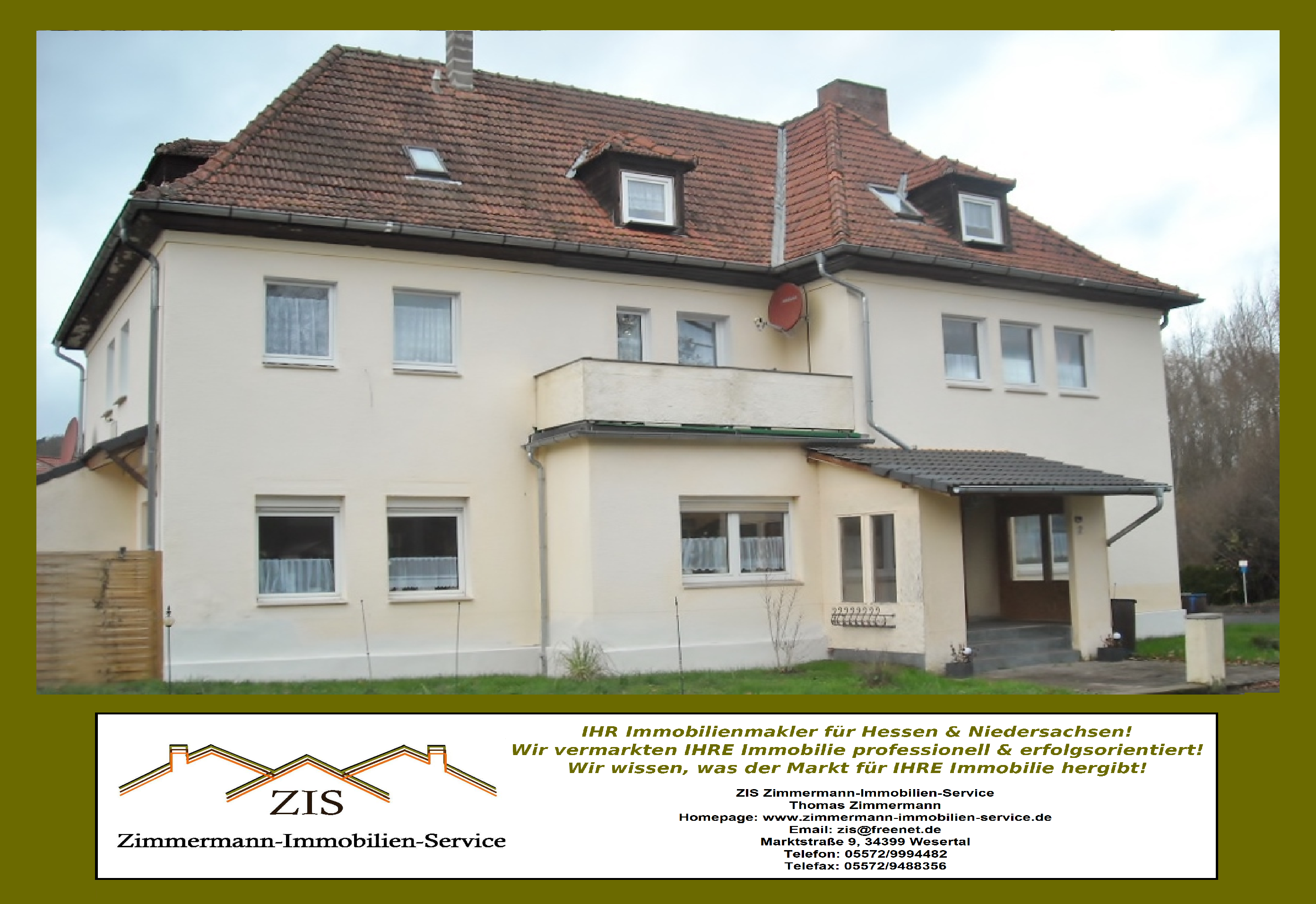 Mehrfamilienhaus zum Kauf 288.000 € 10 Zimmer 450 m²<br/>Wohnfläche 2.000 m²<br/>Grundstück Waldkappel Waldkappel 37284