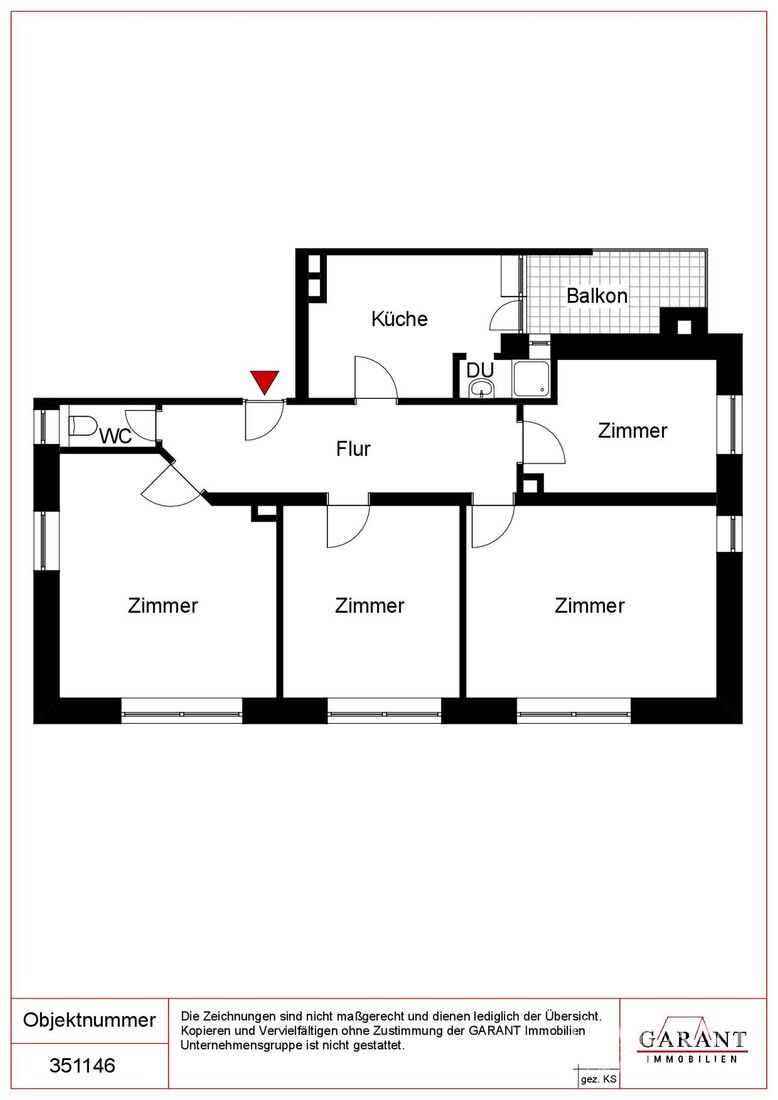 Wohnung zum Kauf 395.000 € 4 Zimmer 97 m²<br/>Wohnfläche 1.<br/>Geschoss Gänsheide Stuttgart 70184