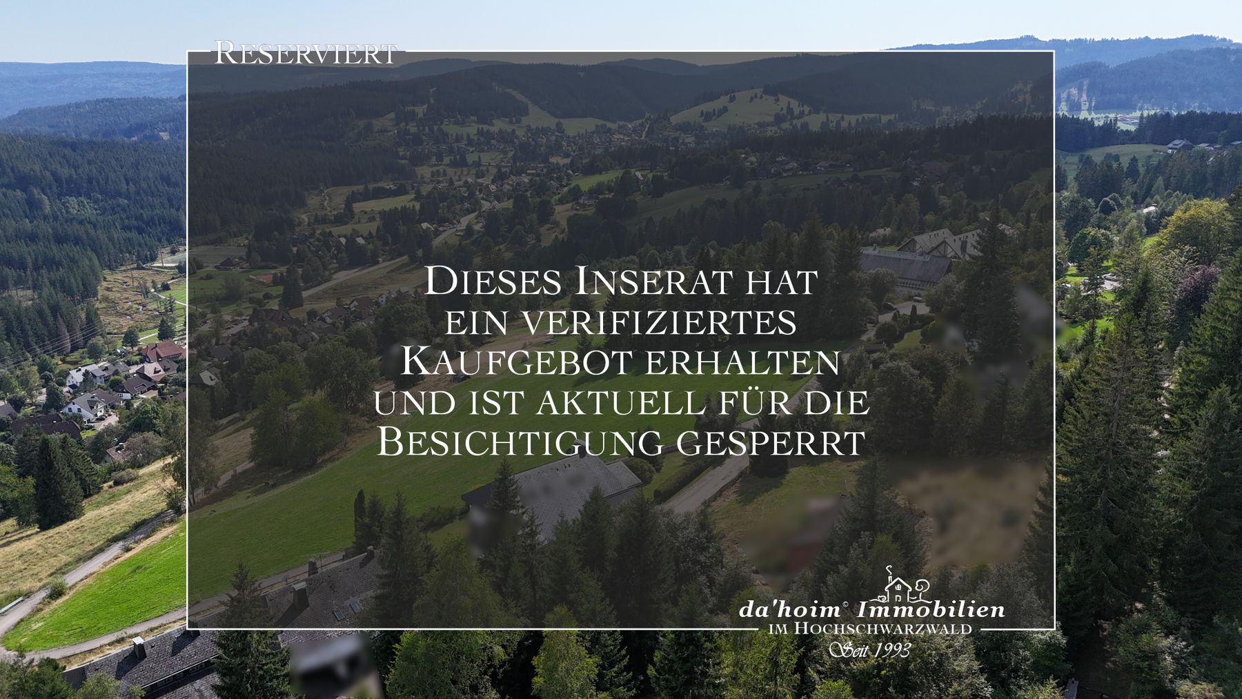 Grundstück zum Kauf 320.000 € 2.425 m²<br/>Grundstück Falkau Feldberg 79868