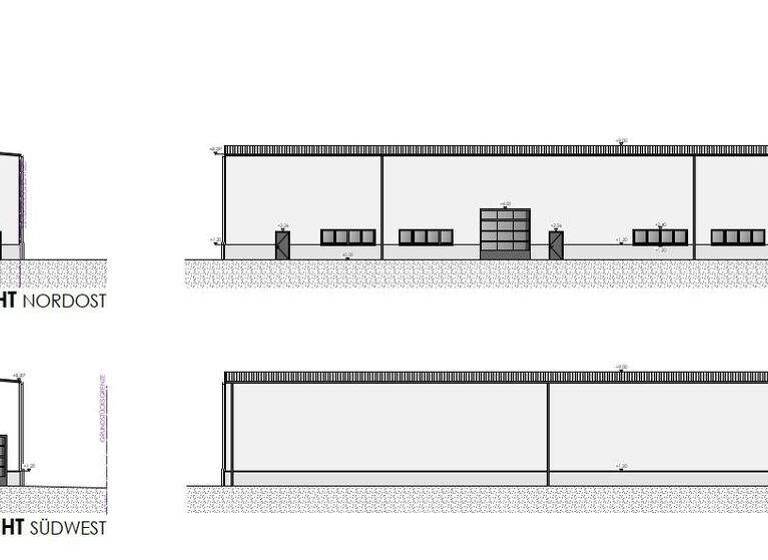 Halle/Industriefläche zur Miete - Erstbezug provisionsfrei 9,50 € 950 m² Lagerfläche teilbar ab 300 m² Schleifmühlweg 29 Neuburg Neuburg an der Donau 86633