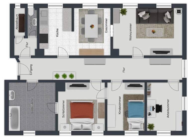Wohnung zur Miete 1.085 € 4 Zimmer 123,9 m² Coburg 96450