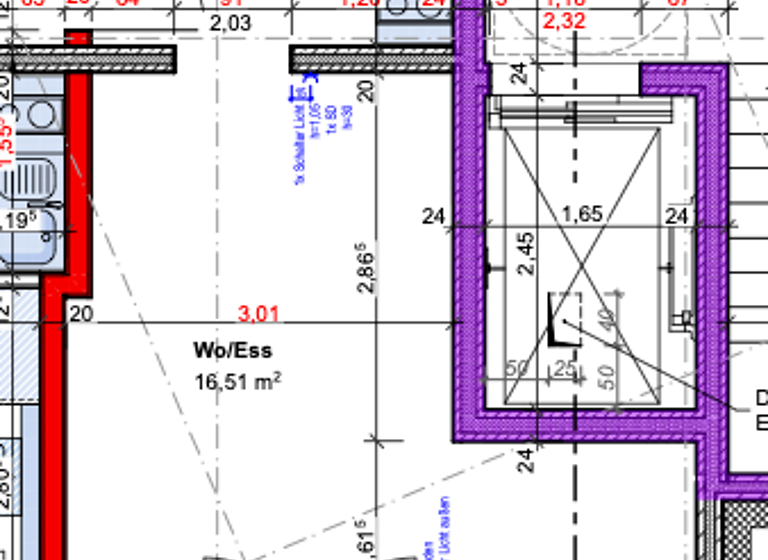 Studio zur Miete 700 € 1 Zimmer 28 m² frei ab sofort Lambertistraße 1 Trier-West-Pallien Trier 54294