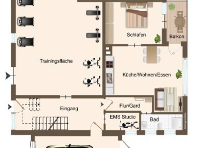 Bürogebäude zum Kauf als Kapitalanlage geeignet 299.000 € 148 m²<br/>Fläche 590 m²<br/>Grundstück Stadt Ibbenbüren 49477