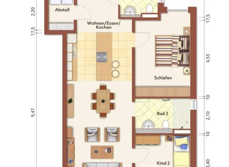 Studio zum Kauf provisionsfrei 484.000 € 4 Zimmer 114,7 m² EG frei ab 31.03.2026 Eggenfelden 84307