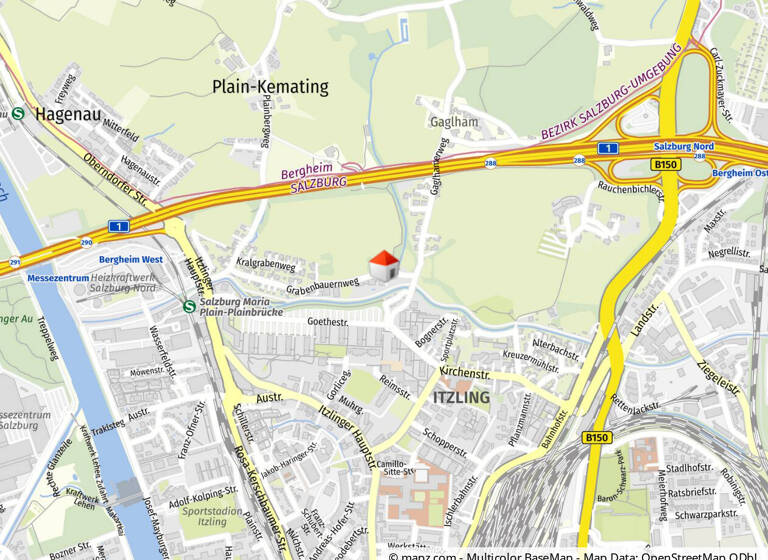 Bürofläche zur Miete 11,28 € 77 m² Bürofläche Bergheim II Salzburg 5020