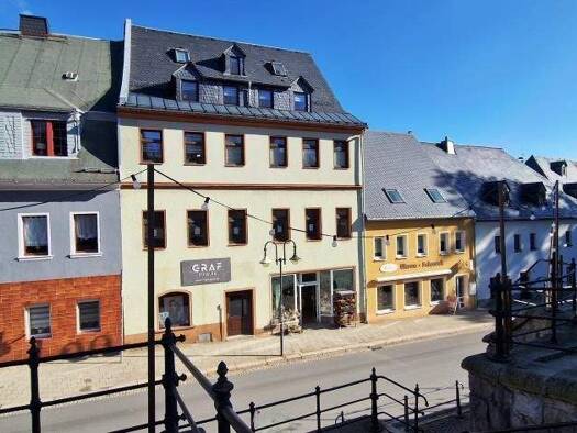 Ladenfläche zur Miete 260 € 1 Zimmer 45 m² Verkaufsfläche teilbar ab 45 m² Grünhain Grünhain-Beierfeld 08344