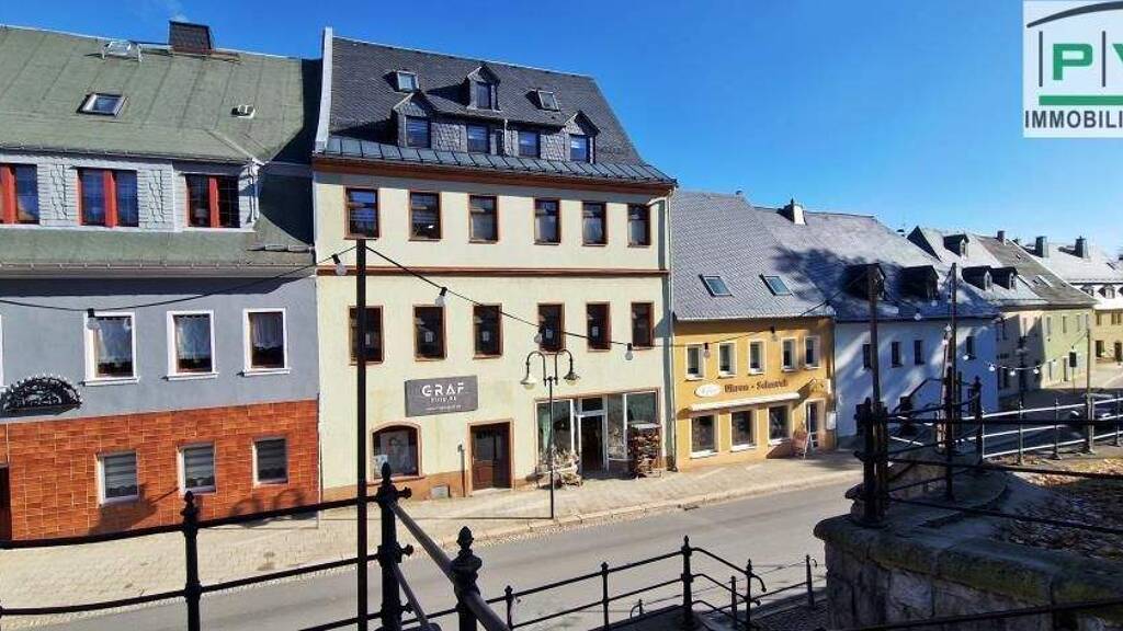Ladenfläche zur Miete 260 € 1 Zimmer 45 m² Verkaufsfläche teilbar ab 45 m² Grünhain Grünhain-Beierfeld 08344