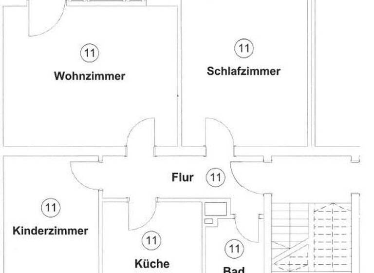 Wohnung zur Miete 800 € 3 Zimmer 79 m² 1. Geschoss frei ab 01.05.2026 Kleiststraße 43 Ingolstadt 85055