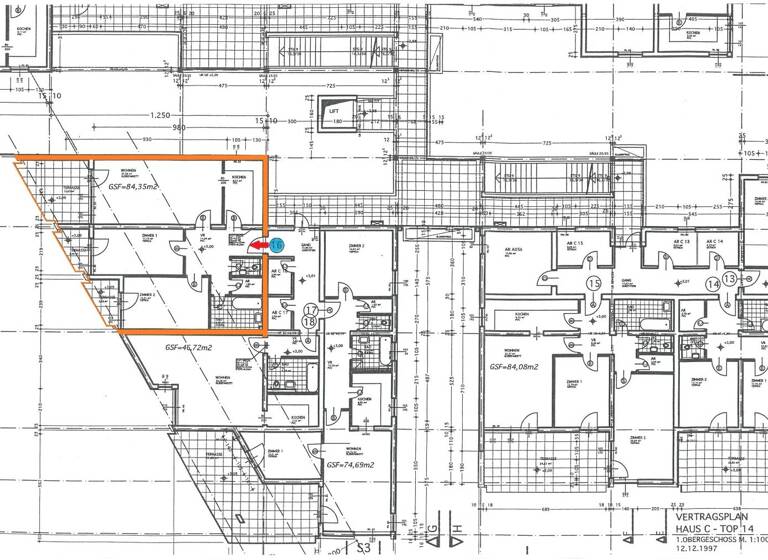 Terrassenwohnung zum Kauf 288.000 € 3 Zimmer 84,6 m² Innere Stadt Klagenfurt am Wörthersee 9020