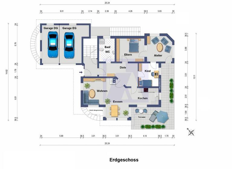 Wohnung zum Kauf 488.000 € 6 Zimmer 161 m² EG Altshausen 88361