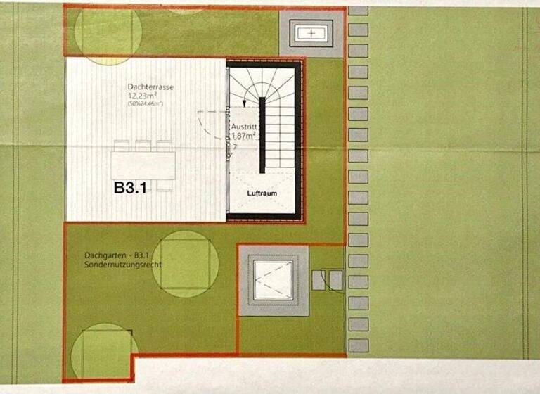 Penthouse zum Kauf 1.075.000 € 4 Zimmer 147,7 m² 4. Geschoss Frauenland Würzburg 97074