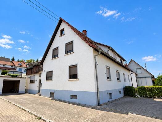 Doppelhaushälfte zum Kauf 348.000 € 8 Zimmer 200 m² 468 m² Grundstück Alte Landstraße 68 Niederschopfheim Hohberg 77749