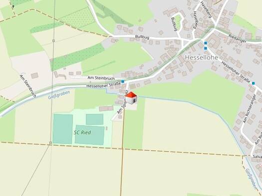 Grundstück zum Kauf 705.200 € 1.022 m² Grundstück Hessellohe Neuburg an der Donau 86633