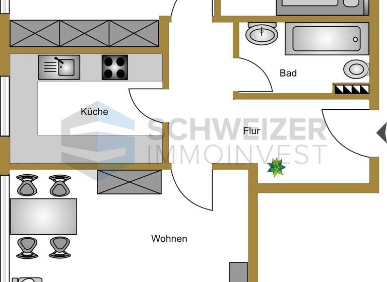 Wohnung zum Kauf 216.000 € 3 Zimmer 69 m²<br/>Wohnfläche 3.<br/>Geschoss Rückingen Erlensee 63526