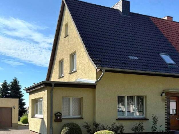 Doppelhaushälfte zum Kauf 109.000 € 5 Zimmer 130 m² 1.034 m² Grundstück Richtenberg Richtenberg 18461