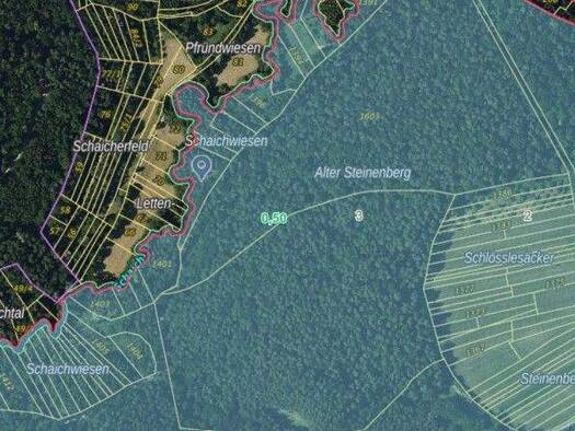 Land-/Forstwirtschaft zum Kauf 2.846 m² Grundstück Schlaitdorf 72667