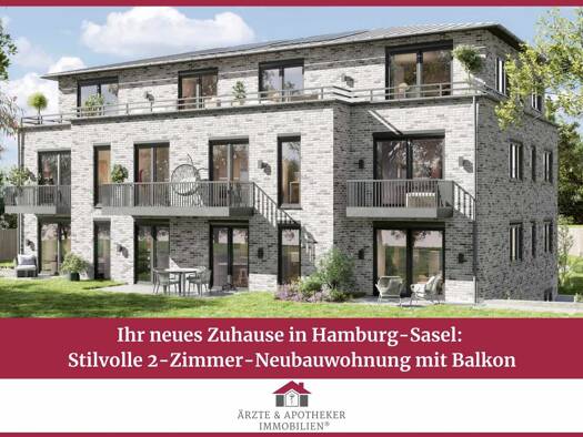 Wohnung zum Kauf 319.000 € 2 Zimmer 39,7 m² Sasel Wandsbek 22395