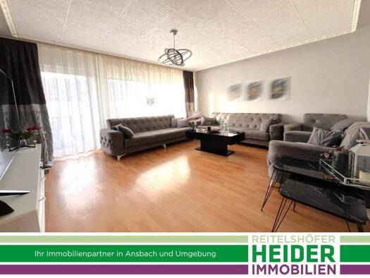 Wohnung zum Kauf 198.780 € 3 Zimmer 75 m² 1. Geschoss Eyb Ansbach 91522