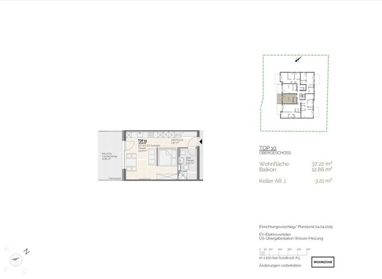 Studio zum Kauf - Erstbezug 188.000 € 1 Zimmer 37,2 m² 1. Geschoss Ried im Innkreis 4910