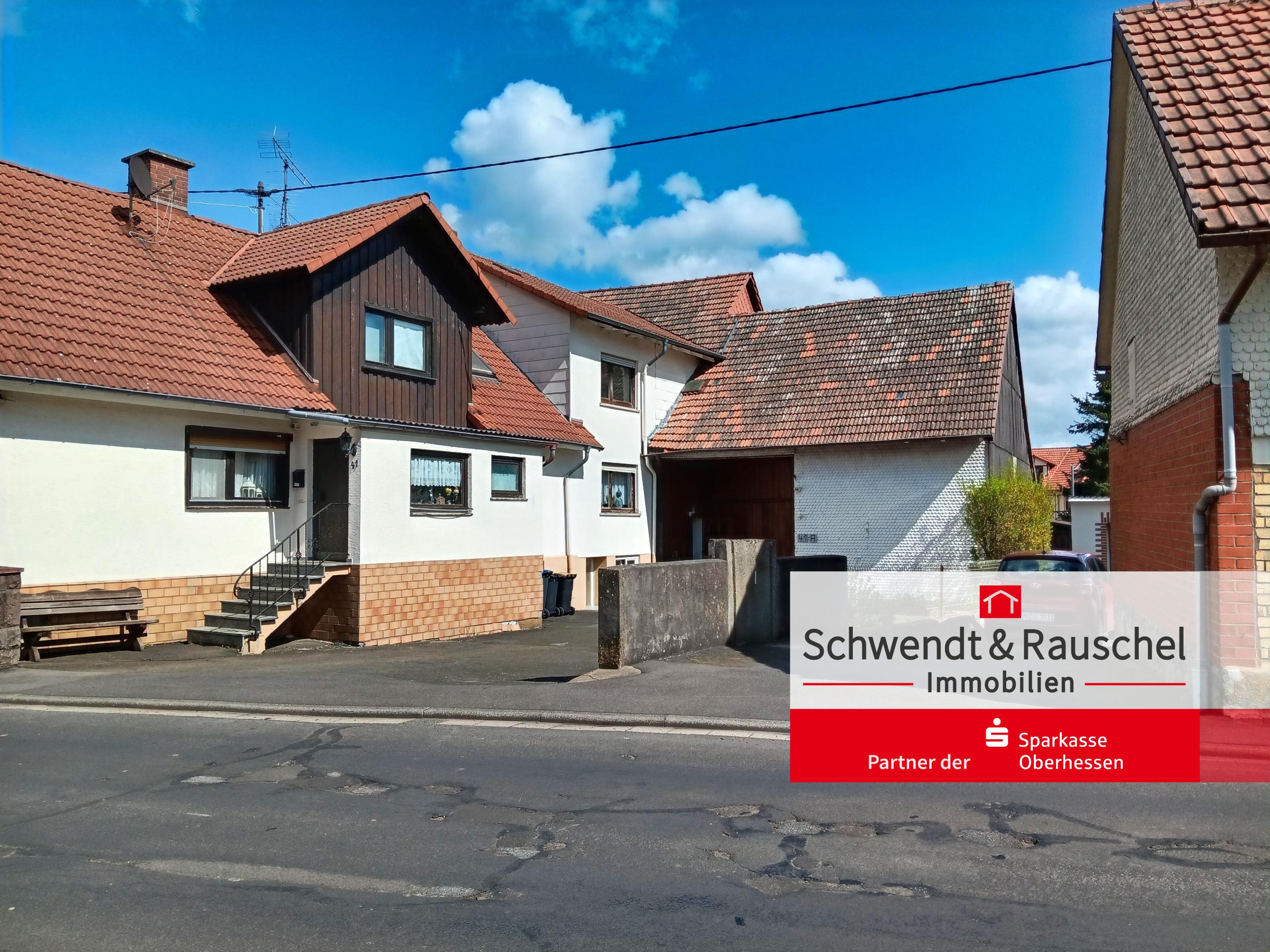 Doppelhaushälfte zum Kauf 129.000 € 4 Zimmer 146,8 m²<br/>Wohnfläche 382,1 m²<br/>Grundstück ab sofort<br/>Verfügbarkeit Meiches Lautertal 36369