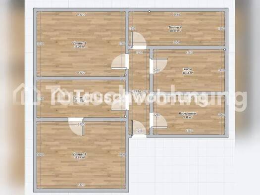 Wohnung zur Miete Tauschwohnung 800 € 4 Zimmer 95 m² EG Spandau Spandau 13585