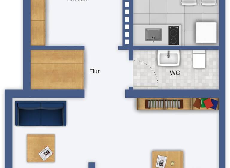 Büro zur Miete provisionsfrei 4 € 2 Zimmer 50 m² Bürofläche Leipziger Platz 2 a Frankfurt Frankfurt (Oder) 15232