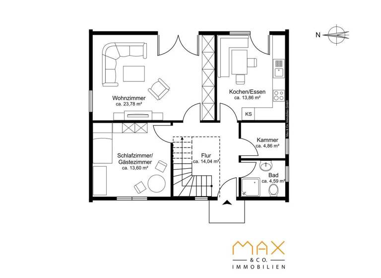 Einfamilienhaus zum Kauf 349.000 € 3 Zimmer 138 m² 4.100 m² Grundstück frei ab sofort Neuer Weg 9 Neuhof Feldberger Seenlandschaft 17258