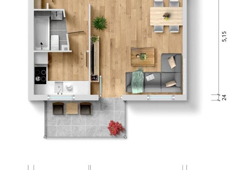 Wohnung zum Kauf provisionsfrei 125.000 € 1 Zimmer 32,6 m²<br/>Wohnfläche Mariendorf Berlin 12105