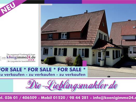 Doppelhaushälfte zum Kauf 94.500 € 5 Zimmer 132 m² 555 m² Grundstück frei ab sofort Dingelstädt 37351