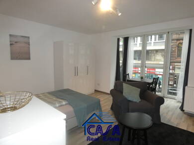 Wohnung zur Miete Wohnen auf Zeit 1.350 € 1 Zimmer 35 m² frei ab sofort Bahnhofsviertel Frankfurt-Innenstadt 60329