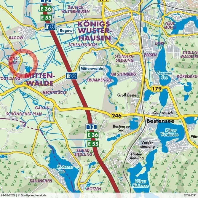 Grundstück zum Kauf 389.000 € 1.200 m²<br/>Grundstück Mittenwalde Mittenwalde 15749