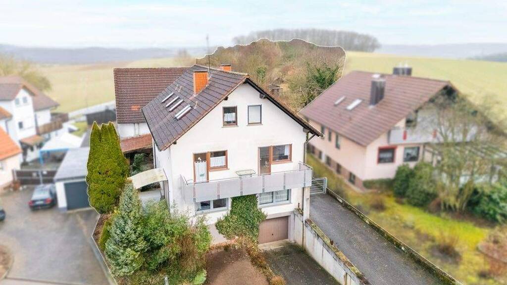 Mehrfamilienhaus zum Kauf 499.000 € 10 Zimmer 242,7 m² 9.348 m² Grundstück Marienbrunn Marktheidenfeld / Marienbrunn 97828