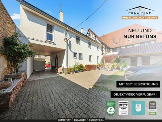 Einfamilienhaus zum Kauf 615.000 € 8 Zimmer 197 m² 539 m² Grundstück Linkenheim Linkenheim-Hochstetten 76351