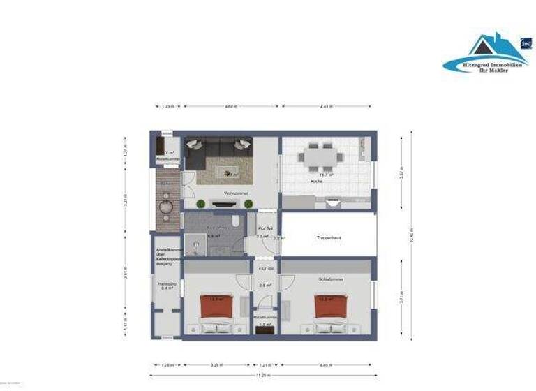 Wohnung zum Kauf 219.000 € 3 Zimmer 77 m² EG Ohligs-Aufderhöhe Solingen 42697