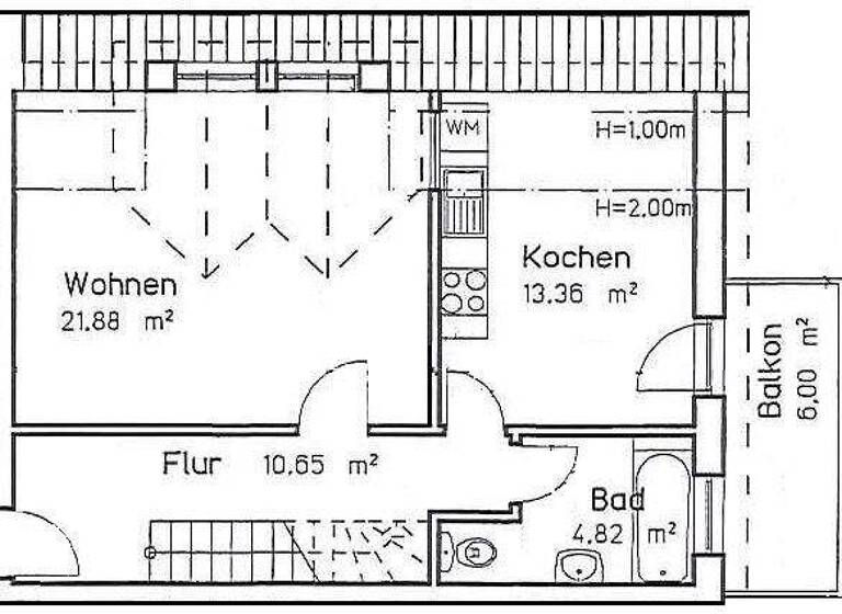 Wohnung zum Kauf 160.000 € 3 Zimmer 65,7 m² Niendorf Rostock 18059