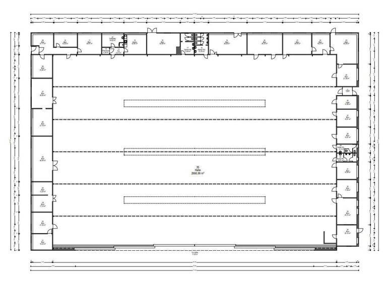 Lagerhalle zur Miete provisionsfrei 3.360 m² Lagerfläche Berliner Allee 11-21 Zweibrücken 66482